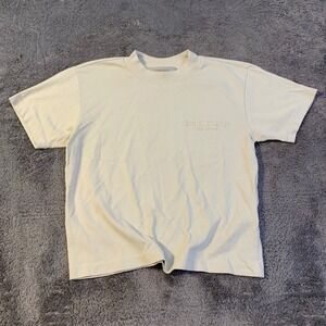 Fear of God Essentials T-Shirt Cream Tee Womens Small